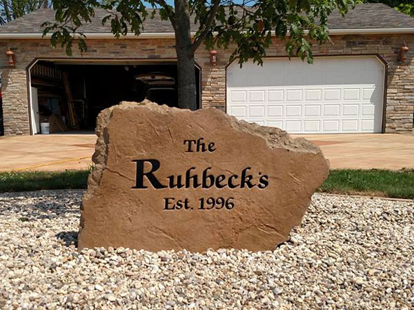 Ruhbecks Name Stone