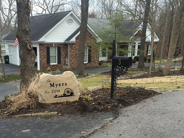 Myers Name Stone