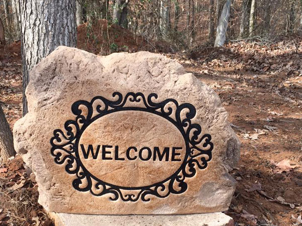 Welcome Stone
