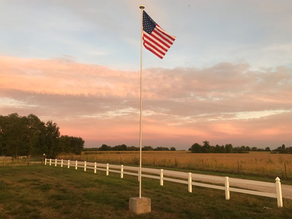 Flag Pole Base